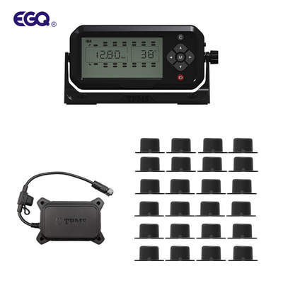 سیستم مانیتور فشار لاستیک 203 Psi سنسور نوع خمیر 24 چرخ ماشین سیستم TPMS