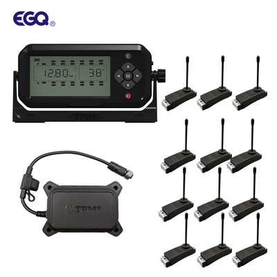 12 سنسور همراه TPMS کامیون چرخ دار 433.92 مگاهرتز 12 میلی آمپر سیستم مانیتورینگ فشار تایر 203 Psi