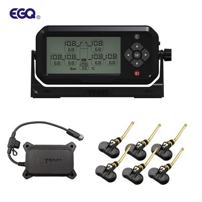 سنسور 6 چرخ میل سوپاپ سیستم مانیتورینگ فشار لاستیک سیستم TPMS تریلر تایر