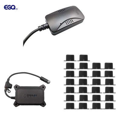 صفحه نمایش LCD سیستم مانیتورینگ فشار تایر کامیون برق خورشیدی TPMS OEM