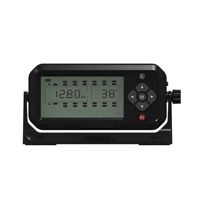 سیستم پایش فشار باد لاستیک تریلر 14 چرخ با گیرنده RS232 و سنسور داخلی