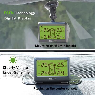 MY66T ماشین TPMS رطوبت نظارت فشار تایر 433MHz سنسور خارجی