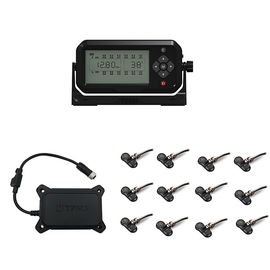 سیستم مانیتورینگ فشار لاستیک کامیون 12 چرخ TPMS سنسورهای همراه 433.92MHz 12mA 203 Psi