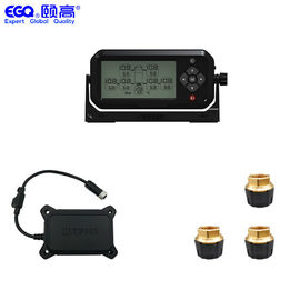 سنسورهای 433.92MHZ OTR سه تایر کامیون TPMS برای وسیله نقلیه مهندسی شامل تکرارکننده است