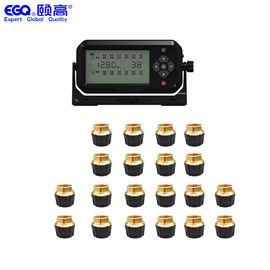 صفحه نمایش LCD 203psi 12V1 Thread OTR TPMS سیستم مانیتورینگ فشار تایر برای کامیون های معدن