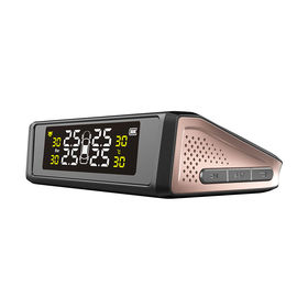 سنج TPMS خورشیدی بی سیم فشار چرخ تایر اتومبیل