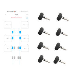 سیستم مانیتورینگ فشار لاستیک کامیون سه تایر TPMS RS232 خروجی خودرو TPMS