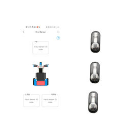 سنسور فشار لاستیک دوچرخه 3 چرخ جلو TPMS برای دوچرخه BLE 2.4 گیگاهرتز
