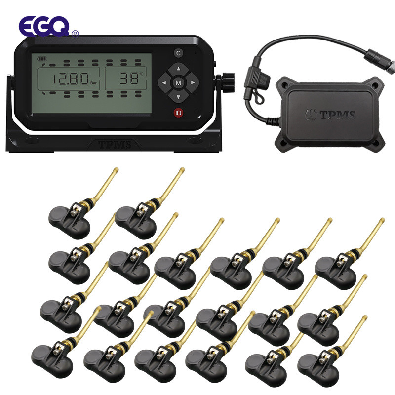 20 سنسور میل سوپاپ چرخ تریلر تایر TPMS سیستم مانیتورینگ فشار تایر